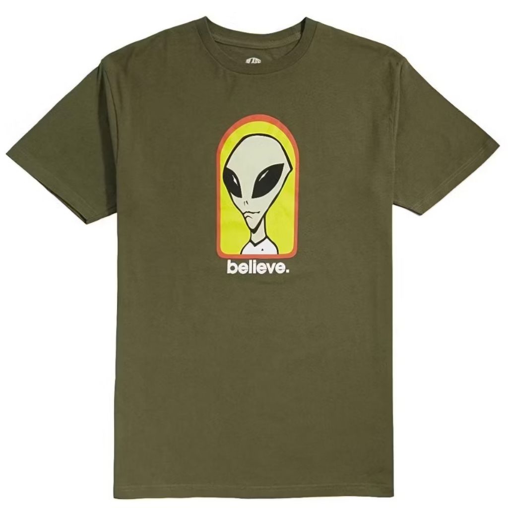 เสื้อยืด Alien Workshop Believe - Olive