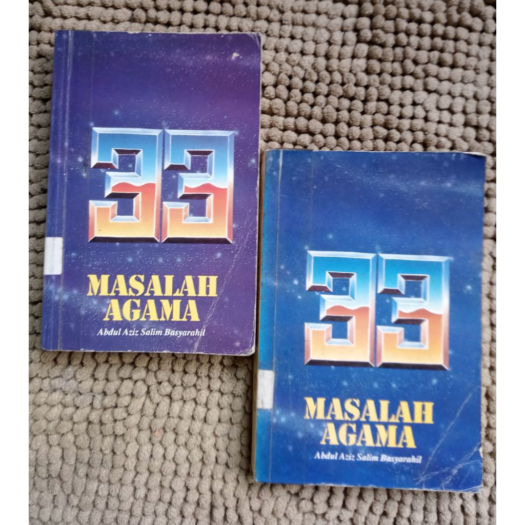 Preloved 33 MASALAH AGAMA Abdul Aiz salim basyarahil