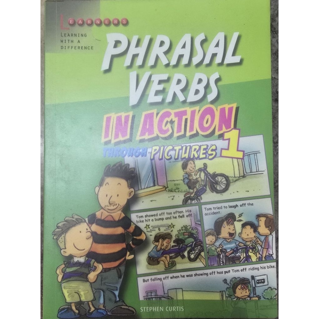 Phrasal verbs ในแอ็คชั่นผ่านรูปภาพ 1 (คนเรียนรู้)