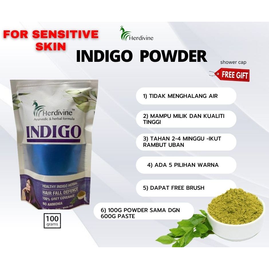 เฮอร์ Divine Healthy INDIGO Powder-100g