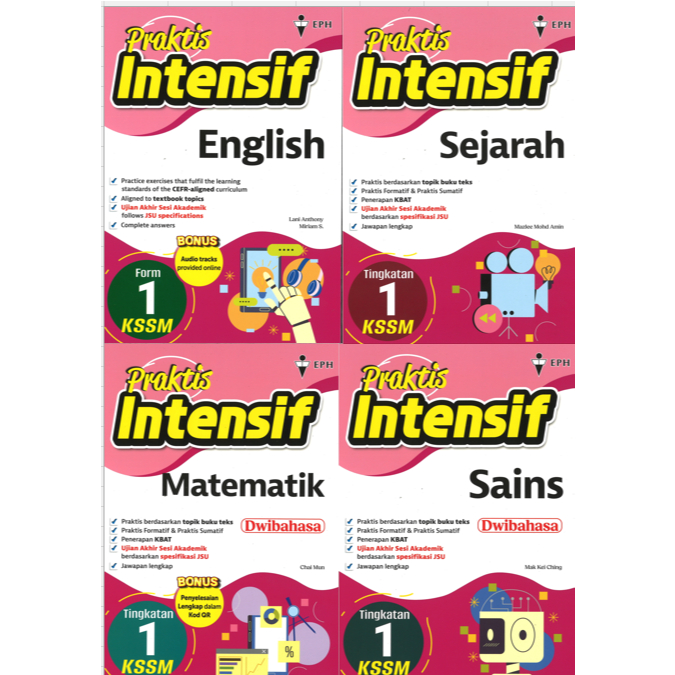 LEVEL 1 Intensive Practical - คณิตศาสตร์ภาษาอังกฤษมาเลย์ [dlp] Science[dlp] ประวัติศาสตร์ภูมิศาสตร์