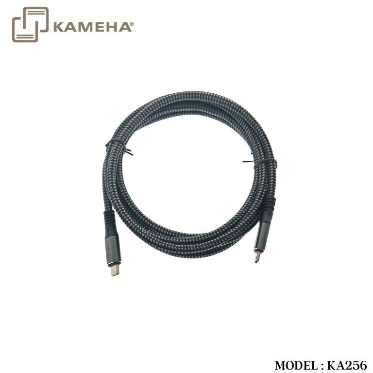 KAMEHA KA256 สาย USB 4.0 TYPE CC 40G 240W 8K60HZ 2METER