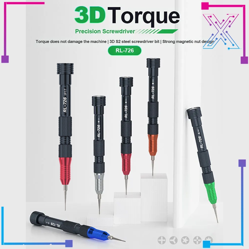 RELIFE RL-726 IP17 3D PRECISION TORQUE SCREWDRIVER เครื่องมือซ่อมแซมโทรศัพท์มือถือ