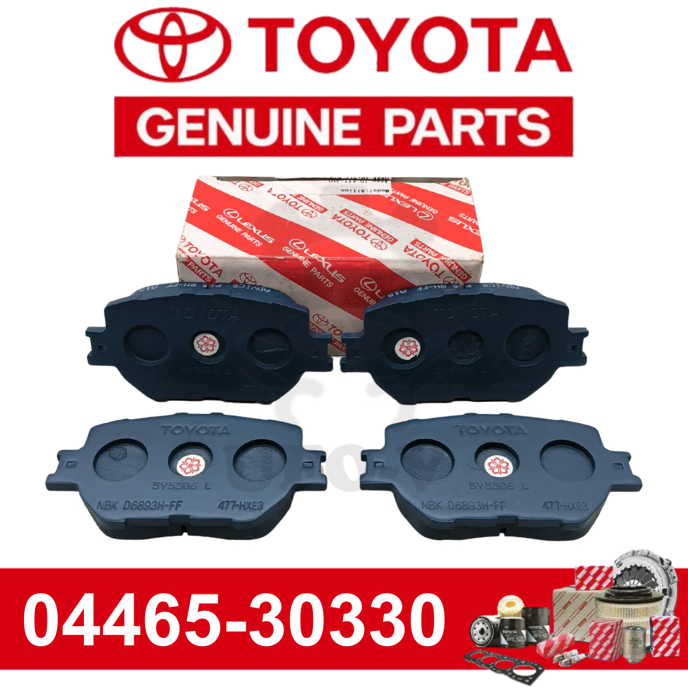 ข้อเสนอ ! ผ้าเบรค Toyota (FRONT) สําหรับ Crown 3.0, Mark II JZX110/ GX110, Mark X GRX120