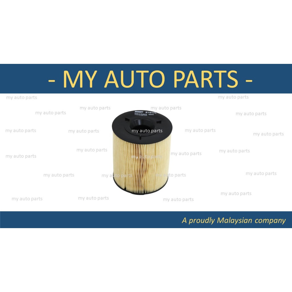 (HENGST) AUDI A1 (8X1/8XF) 1.4 TFSI 2010 ไส้กรองอากาศ (6R0 129 620 A)(E1017L)