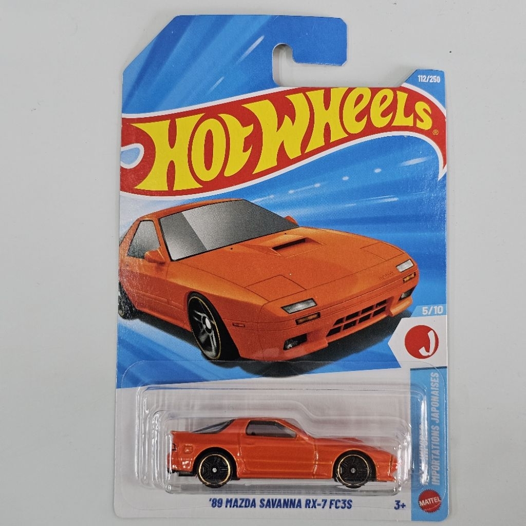 89 MAZDA SAVANNA RX-7 FC3S HOT WHEELS MAINLINE