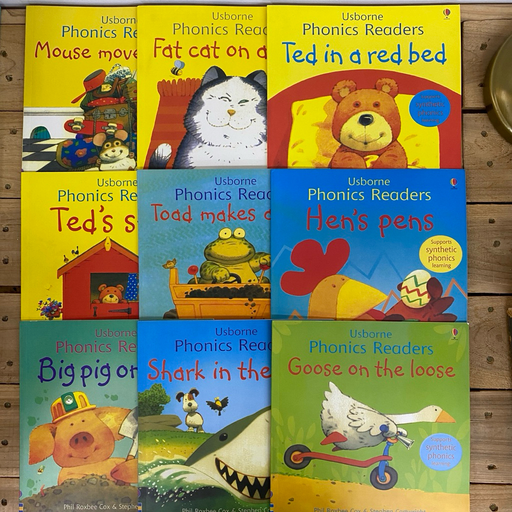 Usborne Phonics Young Readers (ชุด 9 เล่ม) (ก่อนรัก)