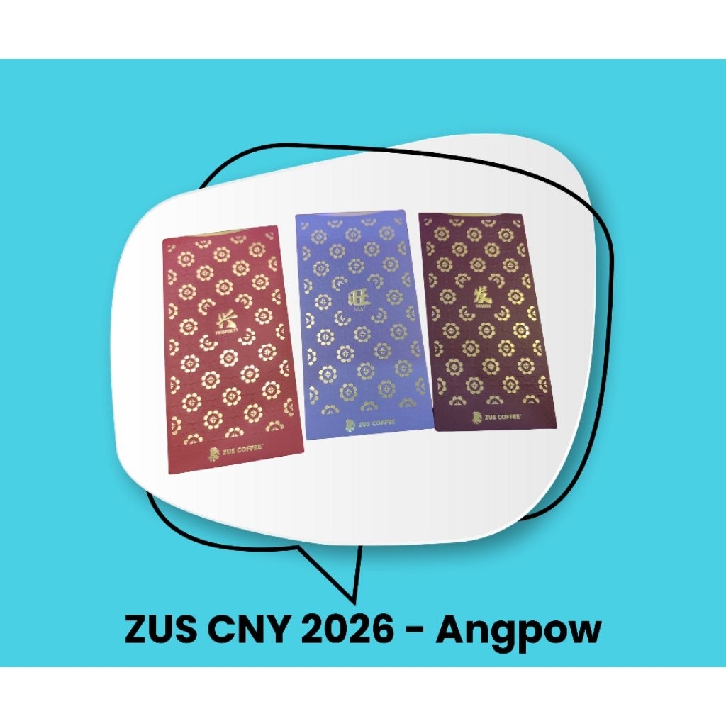 ZUS CNY 2026 Angpow - Limited Edition