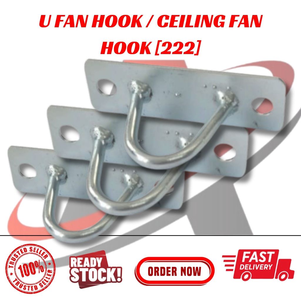 U FAN HOOK / CEILING FAN HOOK 222