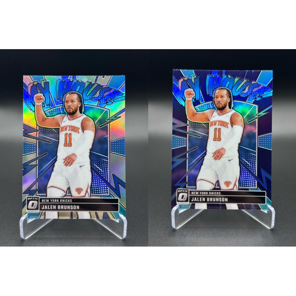 การ์ด Panini Nba 24-25 Donruss Optic Jalen Brunson My House x2