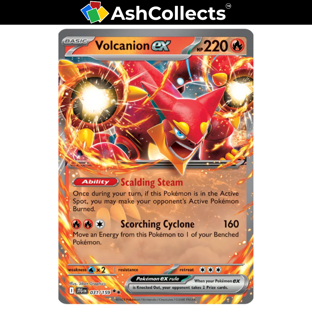 Volcanion EX 031/159 - Pokemon Journey Together