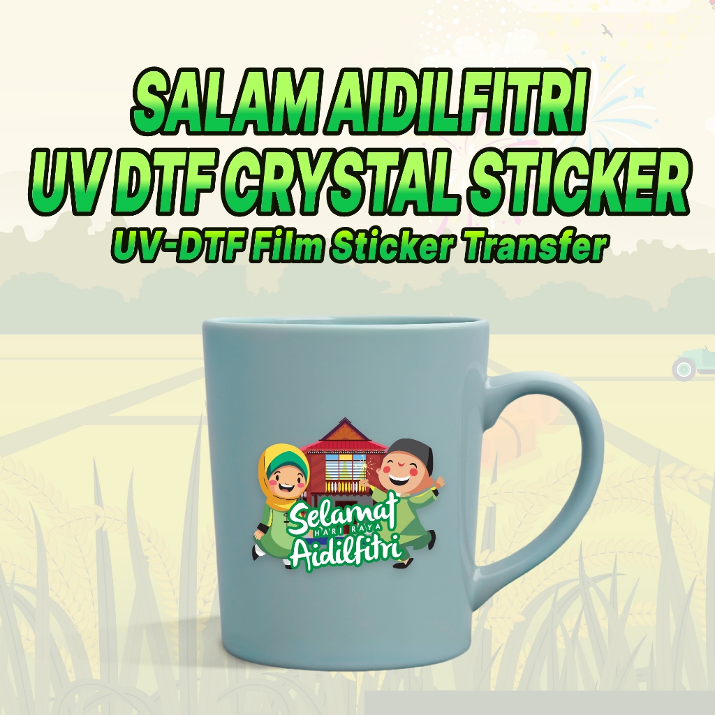 UV DTF CRYSTAL STICKER UV-DTF Film Sticker Transfer