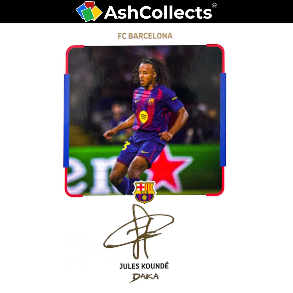Fc Barcelona Daka Top Audience 2025/26 สไตล์ลายเซ็น Jules Kounde