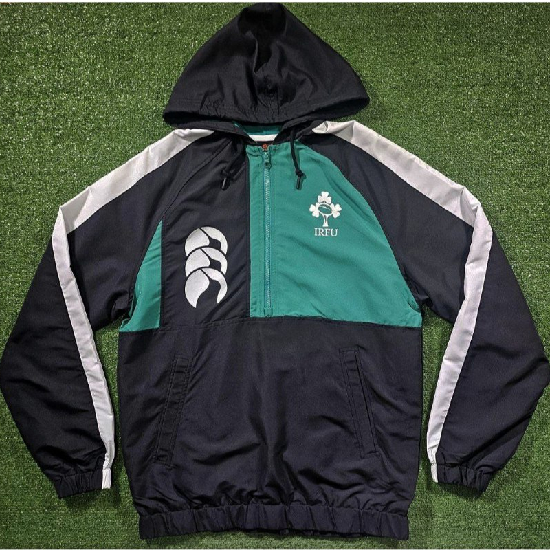 CCC Ireland Rugby Hoodie Jacket (1/4 ซิป)
