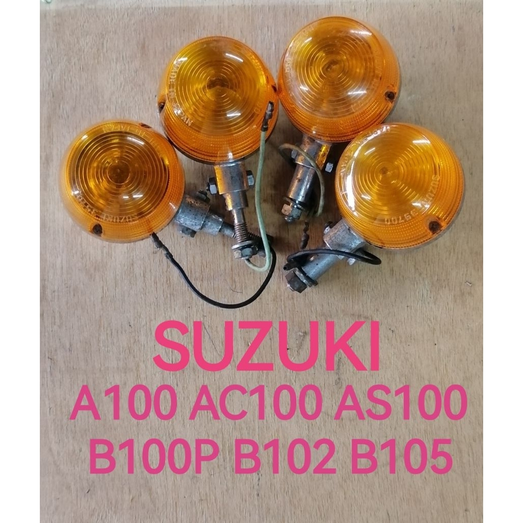 SUZUKI A100 AC100 AS100 B100P B102 B105 NOS INDICATOR WINKER TURN SIGNAL