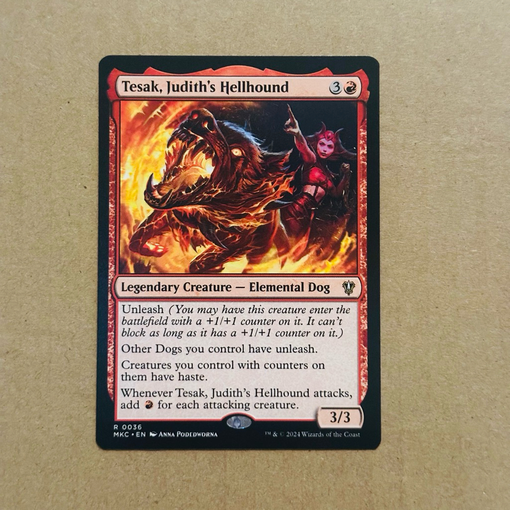[MTG] Tesak, Judiths Hellhound : MKC