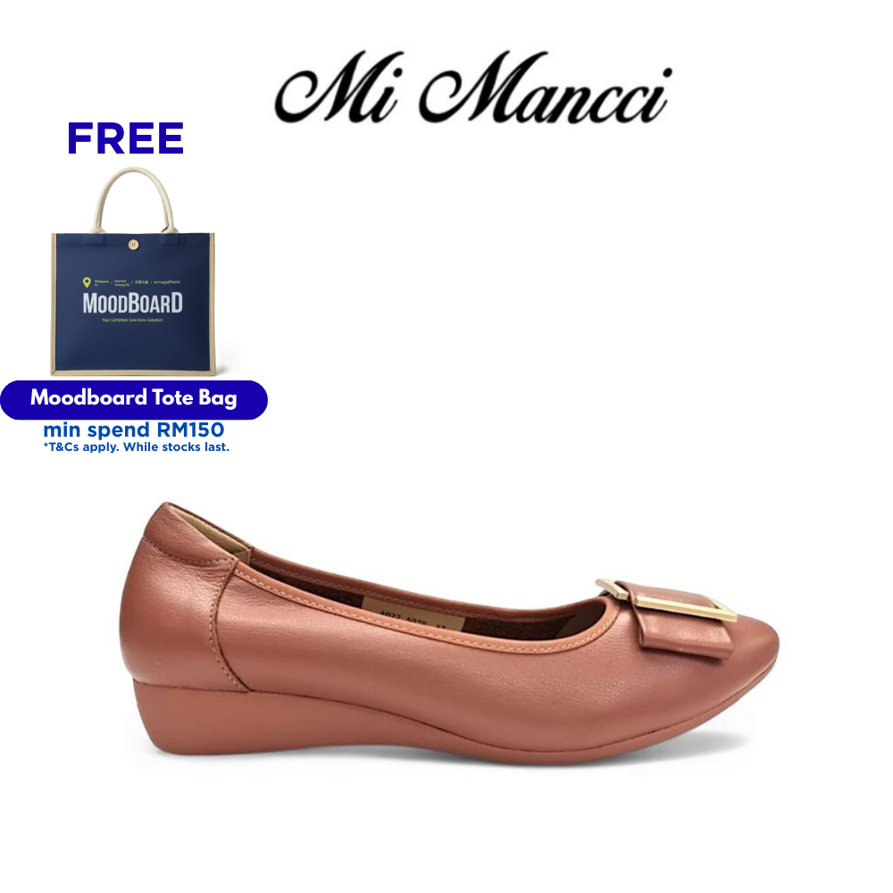 Mi Mancci Ladies Flat Pump A0225070 รองเท้า Flat Ballerina