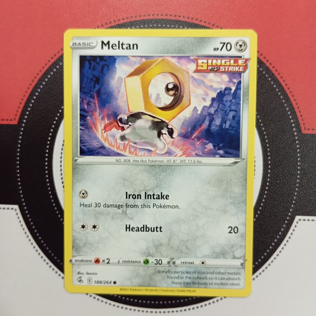 Pokemon TCG - Meltan 188/264 - Fusion Strike (ทั่วไป)