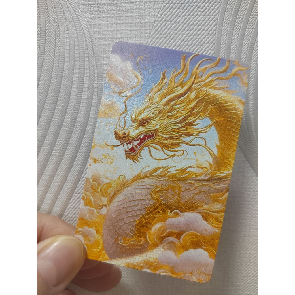 บริการการพิมพ์ UV Touch N Go Card /การ์ดสมาชิก / พนักงาน Id -Dragon การออกแบบที่กําหนดเอง NFC TNG Ca