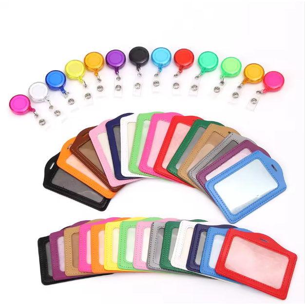 Yoyo ID Holder + ID Holder Card Holder ID Card Holder Badge Case with Retractable Reel Stationery