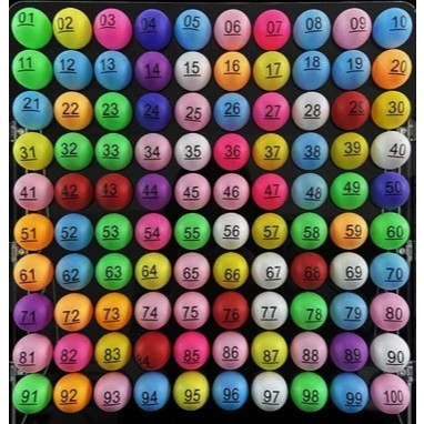 Lucky Draw Ball Number ball / บอลตัวเลข/ ลูกบอลกิจกรรม