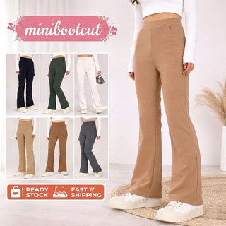 MINI Bootcut Slack Long Pant Material Scuba - 2233