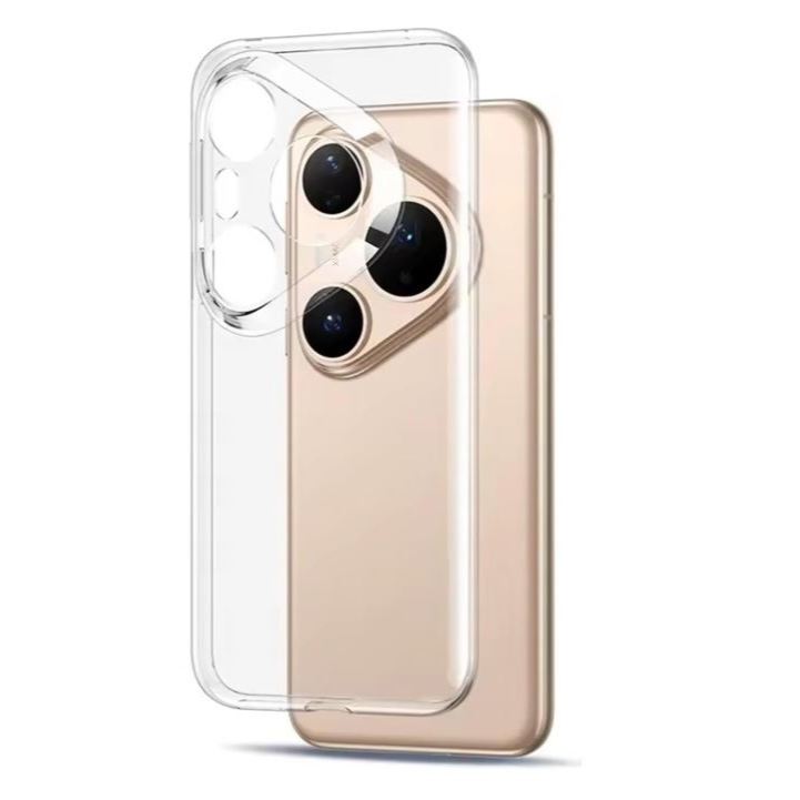 Huawei Pura P80 P80 Pro P80 Pura 80 Ultra Slim Soft Clear Transparent TPU Back CaseCover
