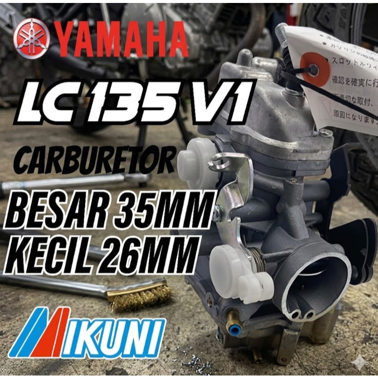คาร์บูเรเตอร์ LC135 V1-V7 LC 135 V1 LC135 ใหม่ KABURETOR CARB KARB