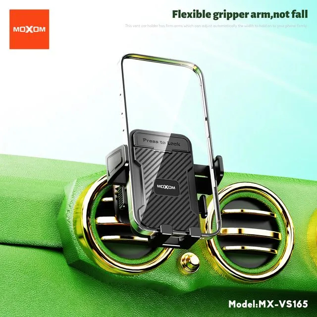 MOXOM MX-VS165 360 Rotation Mini Non-Slip Air Vent ที่วางโทรศัพท์ในรถยนต์