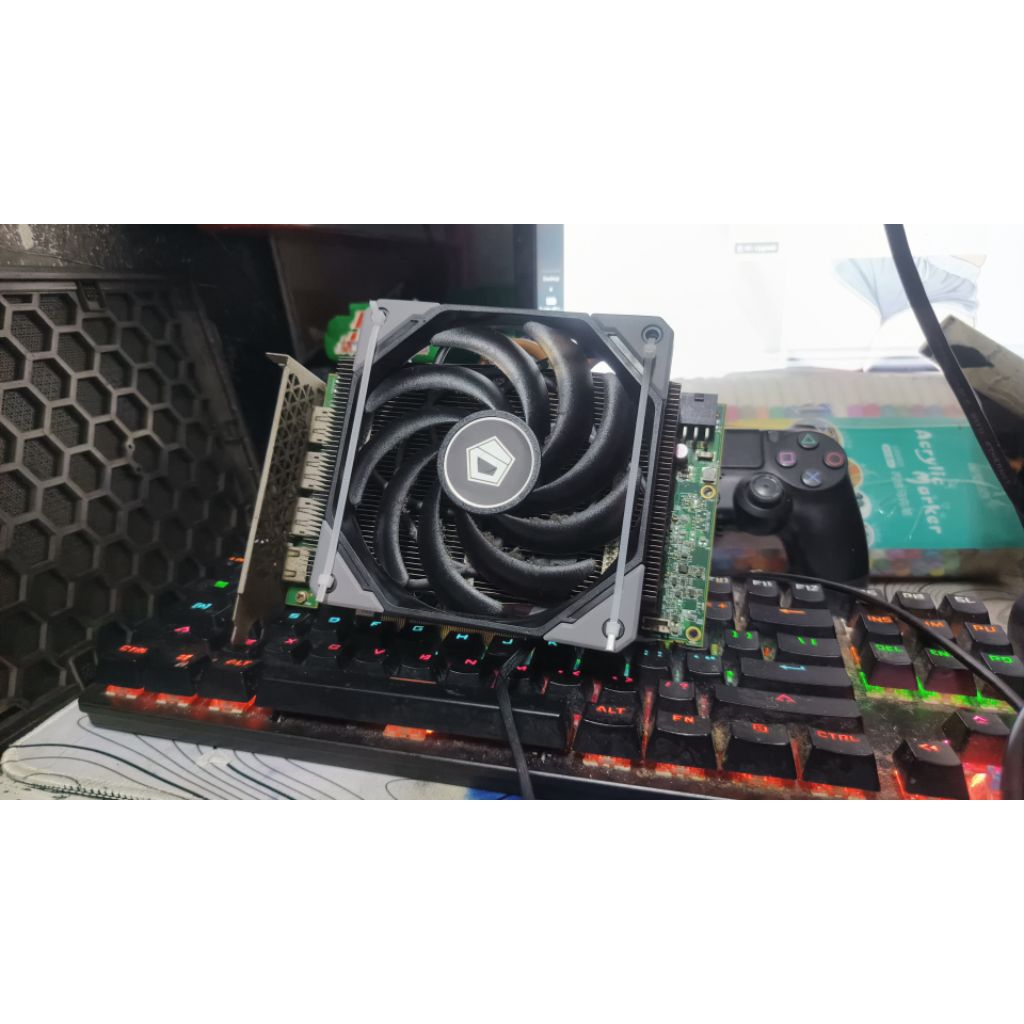 GPU RX 470 8GB พัดลมแบบกําหนดเอง AMD กราฟิกการ์ดการเล่นเกมที่ใช้