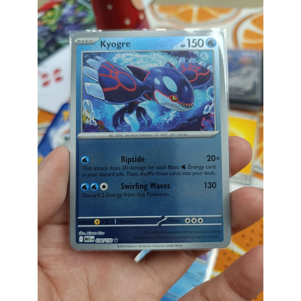 โปเกมอน TCG Kyogre Mega Evolution