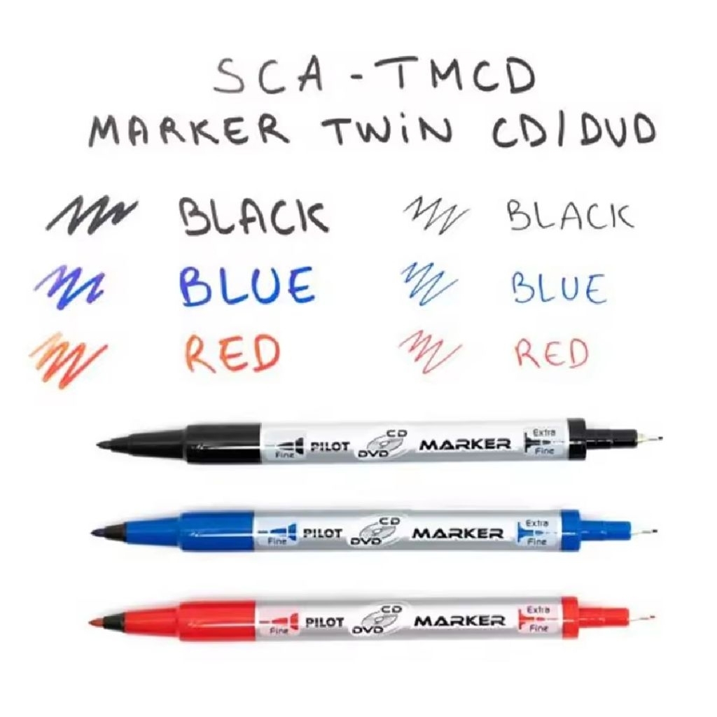 Pilot Twin Head CD/DVD Marker
