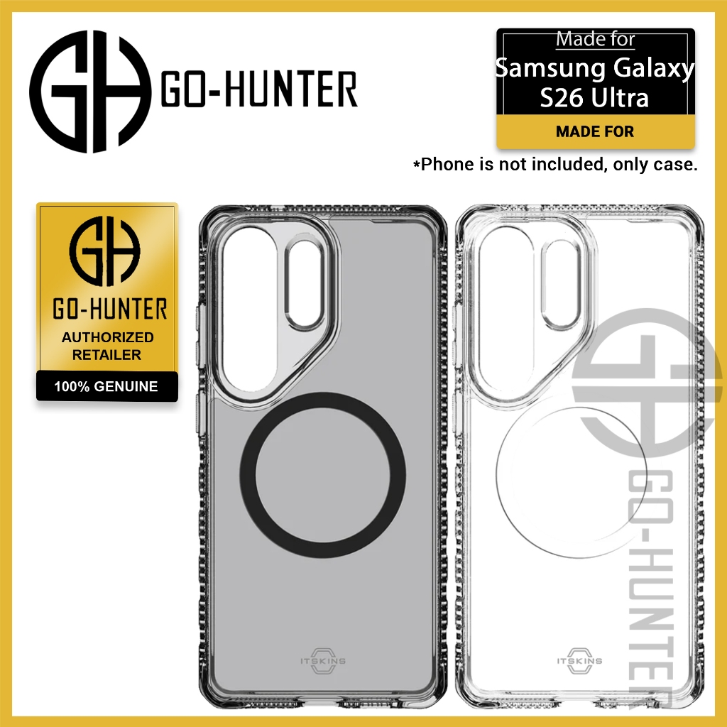 [ Samsung Galaxy S26 Ultra ] ITSKINS HYBRID R // CLEAR Magnetic Case Drop Protection สูงสุด 4m