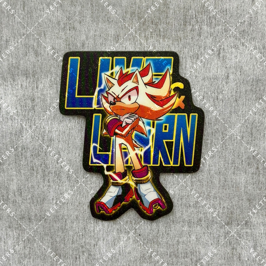 Sonic the Hedgehog - สติ๊กเกอร์ Super Shadow Diecut