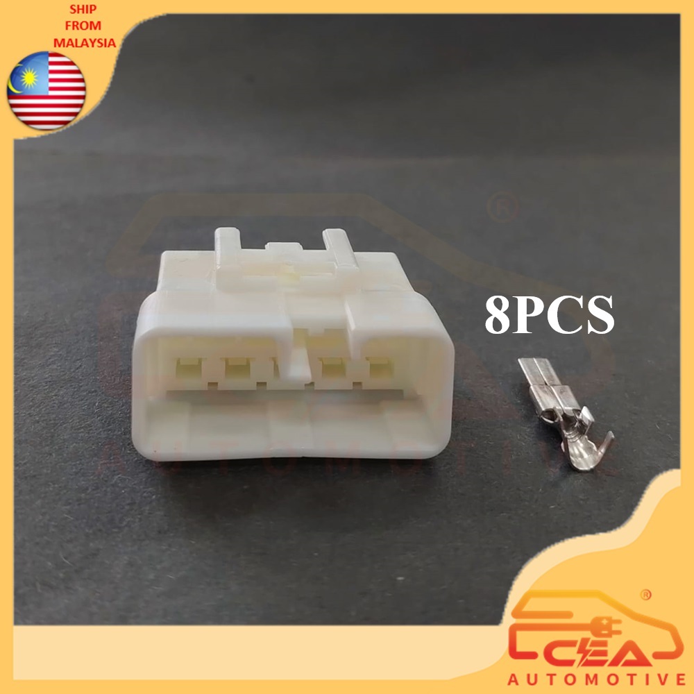 1PCS 8 PIN Proton Wira ชายหญิง Connector Firewall Dashboard สายไฟซ็อกเก็ตปลั๊ก 8pin