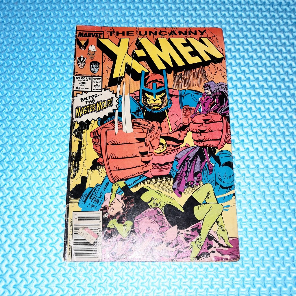 Vintage 1989 Marvel Uncanny X-Men 246 Comic
