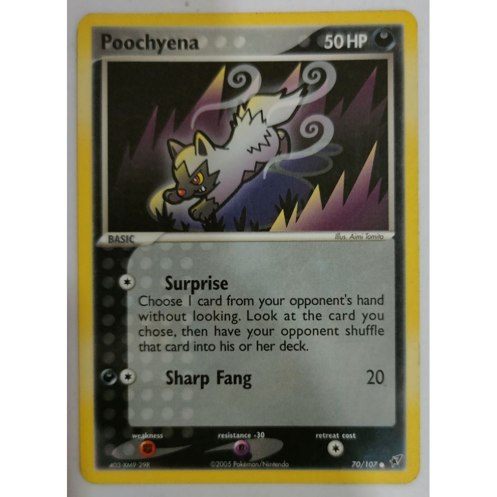 Poochyena - 70/107 - Common (Ex Deoxys Singles) [Near Mint]