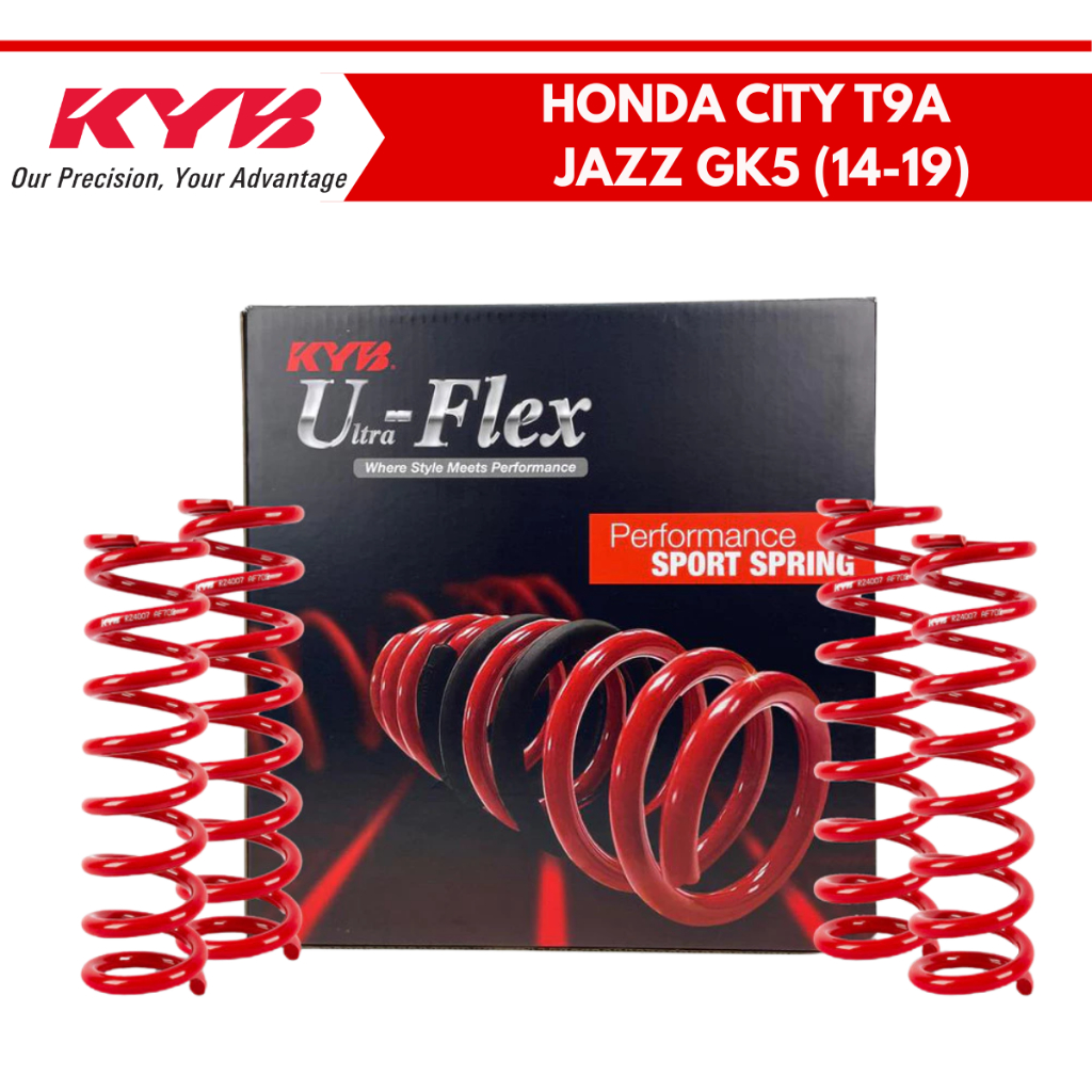 Kayaba Ultra Flex Performance Sport Spring - Honda City T9A (GM6), Jazz T5A (GK5)