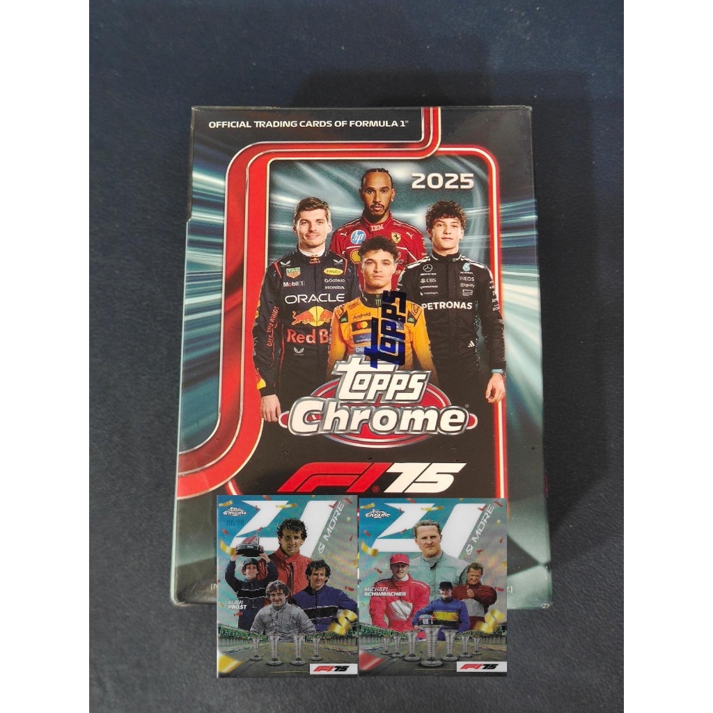 Topps F1 Chrome 2025 - ตํานาน