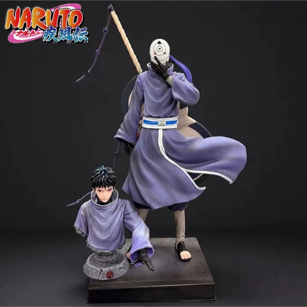 นารูโตะ: Shippuden Tobi Obito Uchiha White Mask Exc. การตกแต่งรูปแอ็คชั่นหัว 33 ซม.