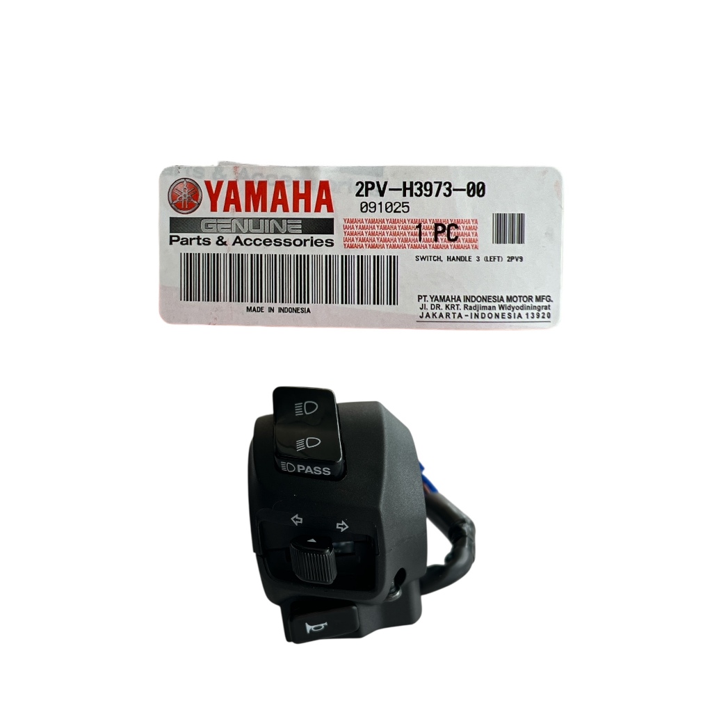 2PV-H3973-00 Y15Z Y15 Y15ZR [V2] สวิตช์แฮนด์ LH KIRI SUISS SIGNAL HI/LO HLY
