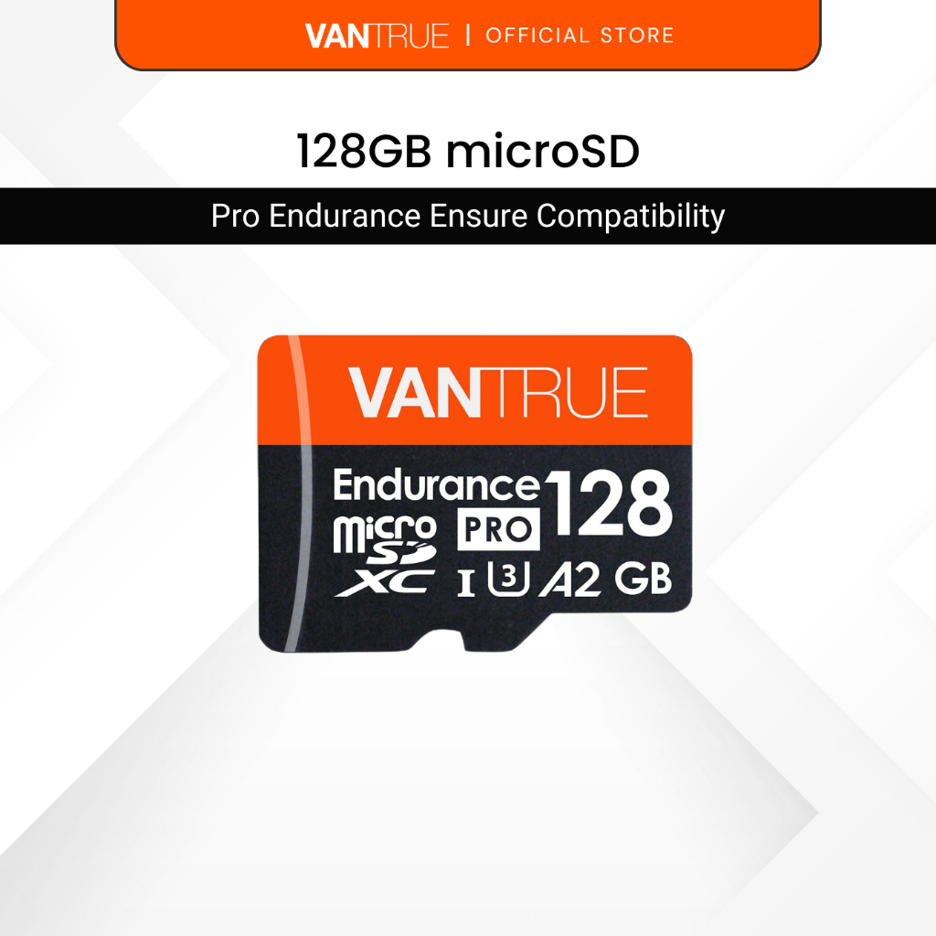 การ์ด MicroSD Vantrue Pro Endurance (128GB)