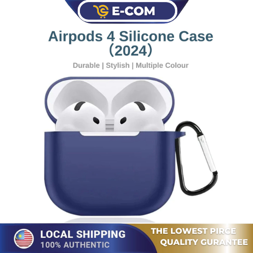 Airpods 4 (2024) เคสหูฟังซิลิโคนกันกระแทกฝาครอบป้องกันเคส Airpod 4 เคส