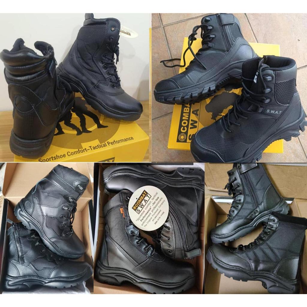 รองเท้าบูทหนัง KASUT KULTI SWAT MAGNUM TACTICAL BOOTS