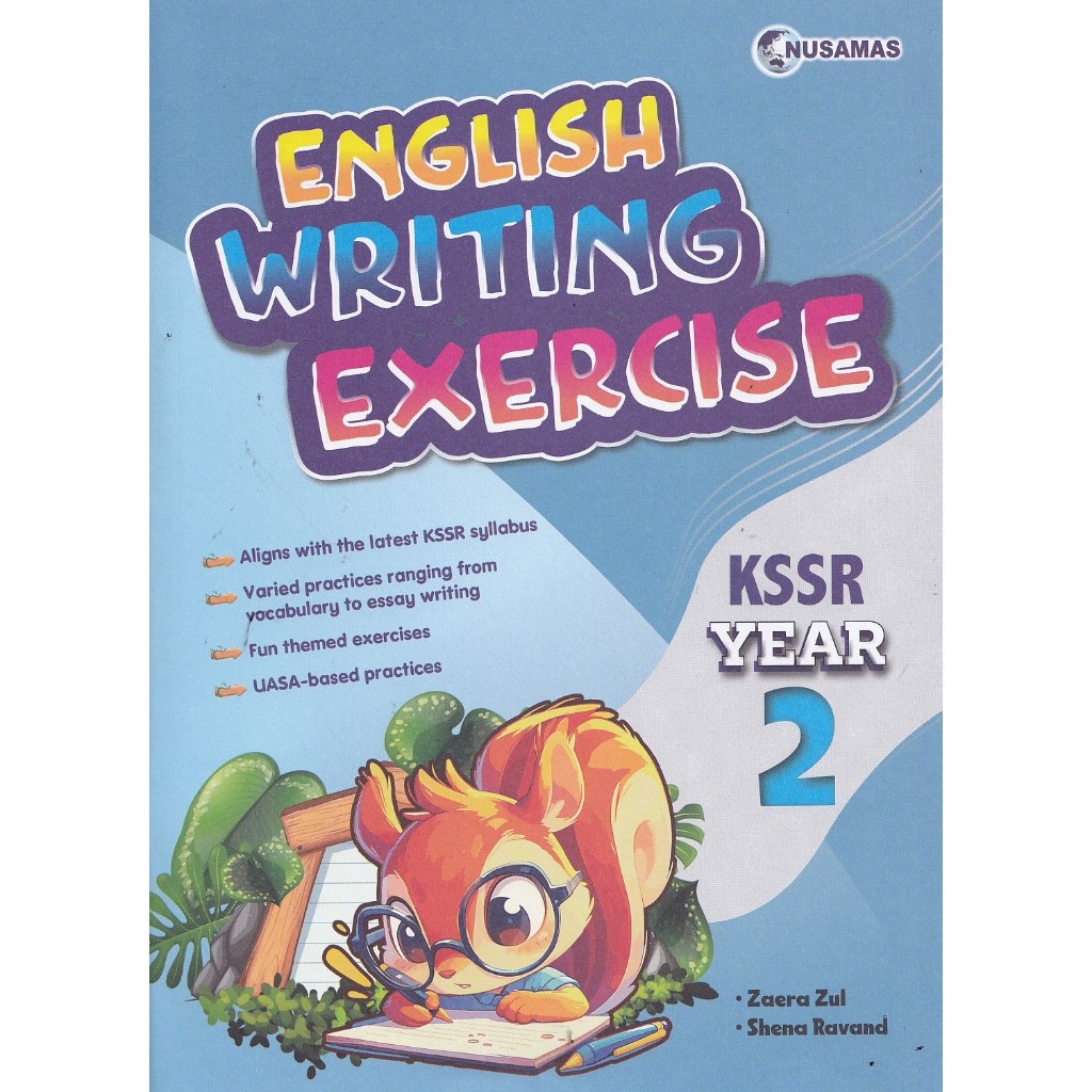 ENGLISH WRITING EXERCISE STD 2 (2026)