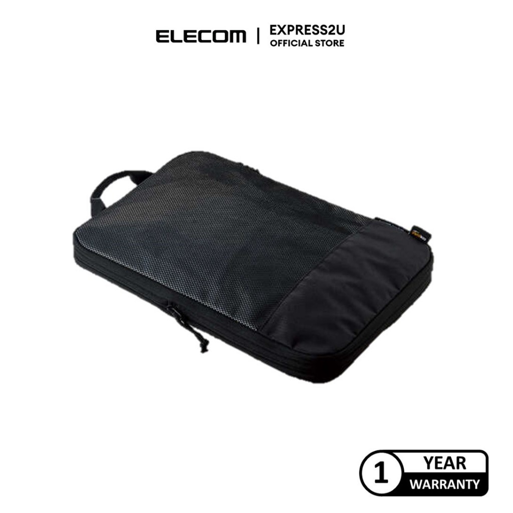 ELECOM (BMA-TRCS01) PACKING CUBE COMPRESSION BAG 20L SEPARATE STRUCTURE ZIPPER CORDURA HIGH DURABLE
