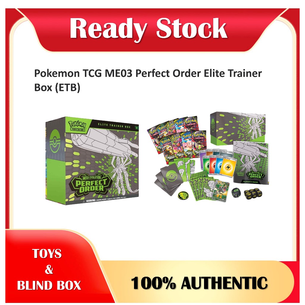 Pokemon TCG ME03 Perfect Order Elite Trainer Box (ETB)