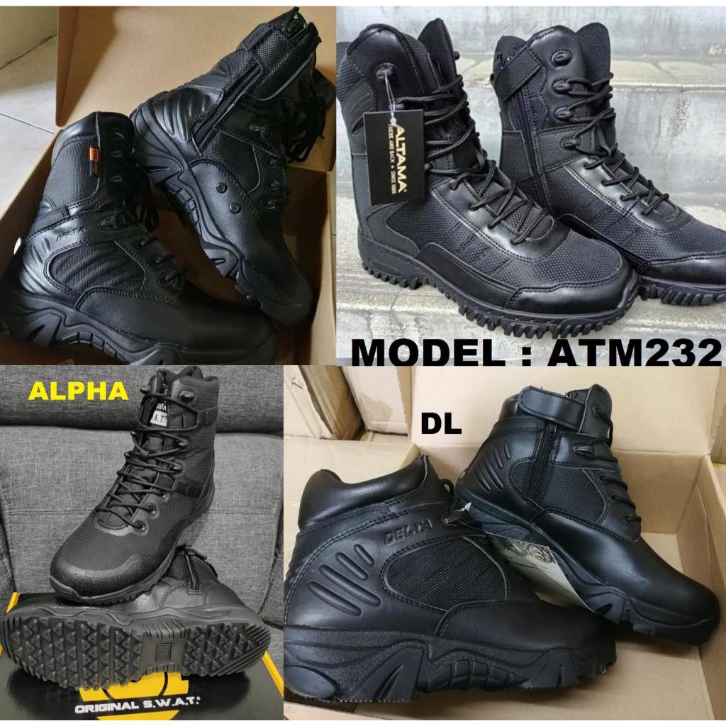 SWAT TACTICAL BOOTS รองเท้า KASUT OPERASI