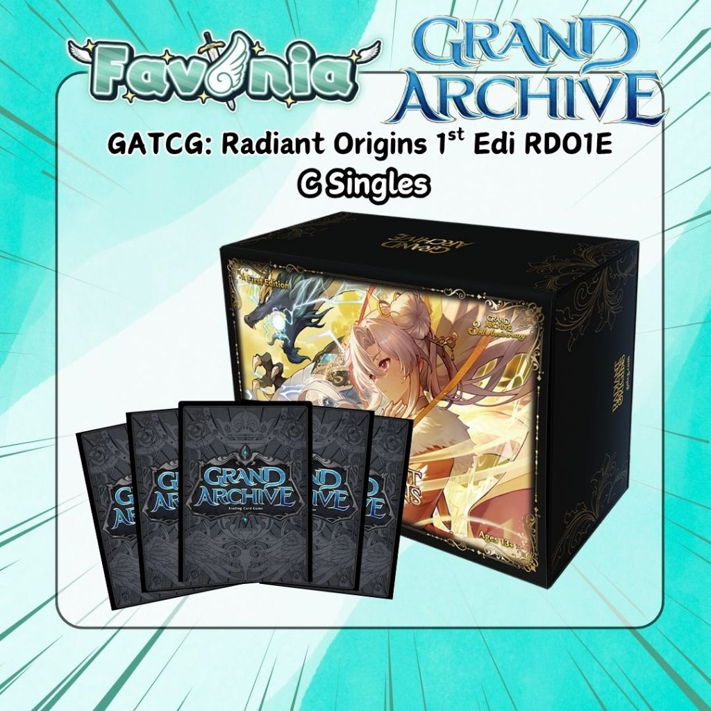 ORIGINS Grand Archive TCG | เรเดียนท์ ต้นกําเนิด | ซีการ์ด เดี่ยว | RDO C | กาทซีจี | ภาค 1