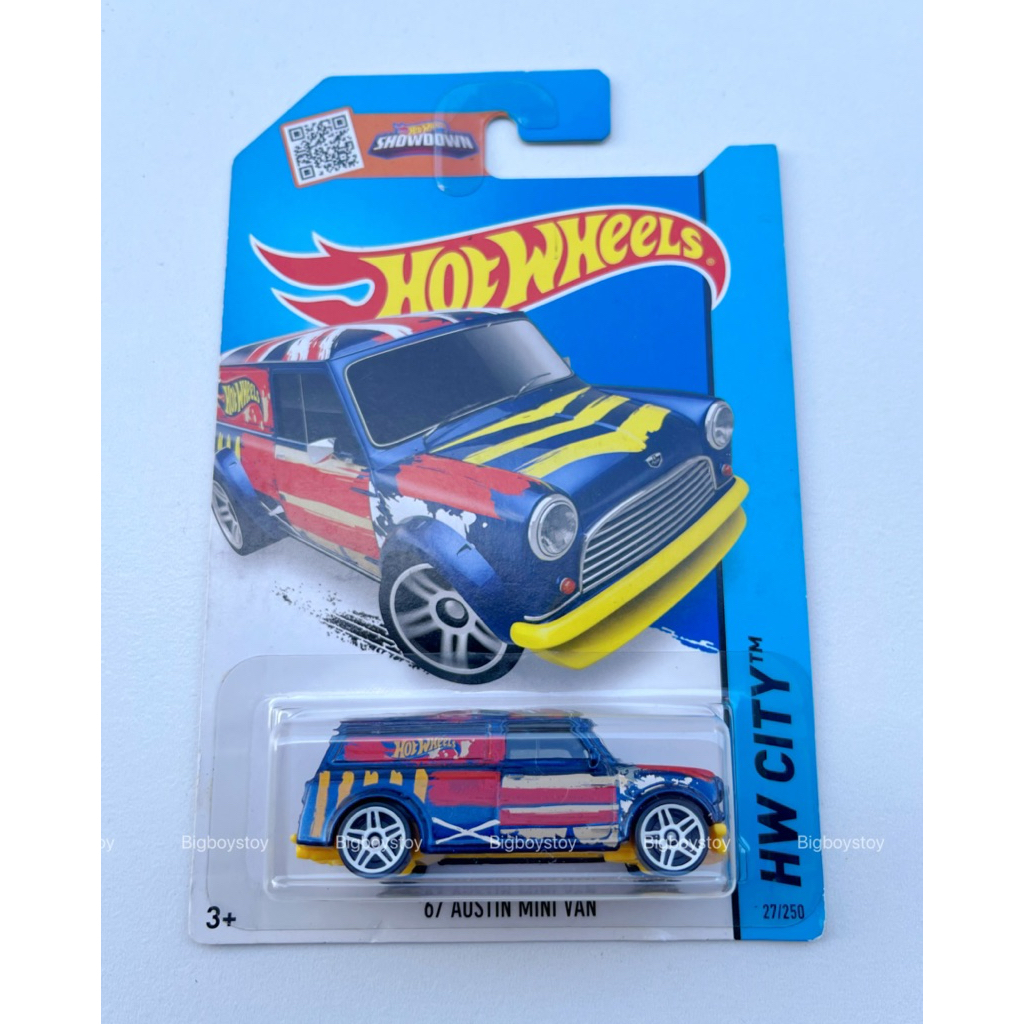 Hot Wheels 67 Austin Mini Van - HW City / HW Art Cars / HW City Works